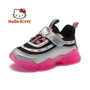凯蒂猫女童鞋儿童运动鞋，旅游春秋小学生旅游休闲鞋，网面透气跑步鞋