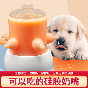 狗奶瓶喂奶神器奶瓶奶壶仿生奶嘴大型幼犬刚出生的小狗奶瓶宠物用