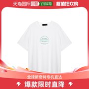韩国直邮BNX 女性圆领文字T恤衫
