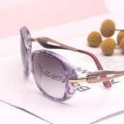 品牌单女士复古花色太阳眼镜洋气特别款墨镜舒适防紫外线