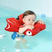 婴儿游泳圈免充气新生儿腋下圈防侧翻0-4岁儿童趴圈宝宝洗澡坐圈