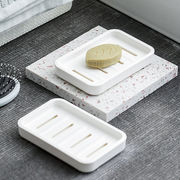 北欧风家用沥水皂盒创意大号双层香皂肥皂盒日式加厚卫生间置物架