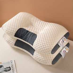 水立方枕头SPA枕针织棉按摩枕芯助睡眠枕芯学生宿舍家用单人枕头