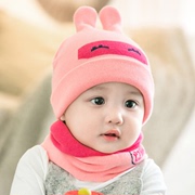 婴儿帽子秋冬季男宝宝帽子儿童帽子可爱婴幼儿毛线帽女童帽针织帽