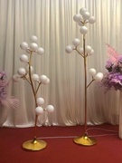 婚庆婚礼道具棉花树，路引灯舞台橱窗布置装饰圆球，发光幸福果树