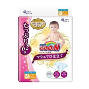 日本大王（Goo.n）棉花糖系列 大王棉花糖M62纸尿裤增量装
