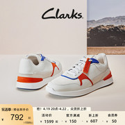 clarks其乐轻跑系列男鞋，春夏复古潮流，休闲鞋时尚舒适运动鞋女