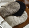 apc开司米针织纯山羊绒帽子女士，秋冬百搭时尚，冬天洋气保暖毛线帽