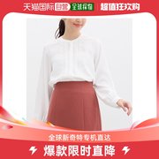 日本直邮honeys女士优雅蕾丝衬衫，舒适滑爽面料，宽松版型显瘦显