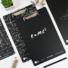 初品文具黑板系列a4木板夹书写垫写字板文件夹，学生画板试卷资料夹