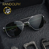 美国蓝道夫randolph飞行员2代墨镜，男女兰道夫，太阳镜玻璃偏光镜片