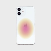 韩国ins小众设计彩色光晕透明手机，壳苹果iphone果冻壳