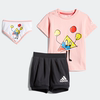 Adidas婴童装短袖运动套装FM9772GM8966GN8849GP0388GN6701