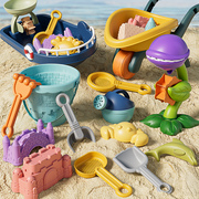 儿童海边沙滩玩具男孩戏水玩沙子挖沙工具，沙漏铲子桶套装沙池室内