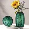 现在创意造型玻璃花瓶干花绿植插花器办公室客厅艺术品摆件