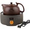 平板电磁炉茶具烧水壶专用陶瓷，泡茶壶平底黑晶炉煮茶器自动上