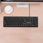 飞利浦K234笔记本台式电脑6234有线键盘usb家用办公商务游戏通用