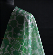 花园之春rosefang品牌客供真丝欧根纱9姆，100丝138门幅廓形