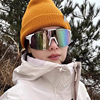 雪地墨镜女户外滑雪登山护目镜运动骑行防风防紫外线太阳镜男冬季
