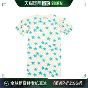 香港直邮潮奢tinycottons女童印花棉混纺针织，连衣裙连衣裙童装