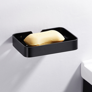 浴室304不锈钢肥皂盒免打孔壁挂式香皂架沥水香皂盒置物架卫生间
