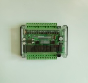 国产PLC工控板兼容三菱FX1N24MRMT控制器在线下载保持模拟量脉冲