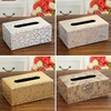 简约皮革纸巾盒客厅家用抽纸盒欧式创意餐巾纸盒纸抽盒车用纸巾盒