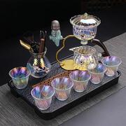 高档解宴 全自动懒人玻璃泡茶器耐热功夫茶具整套装家用会客茶壶