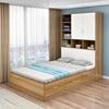 现代简约小户型一体床，板式床双人床衣柜床，组合榻榻米床高箱储物床