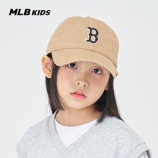 MLB儿童男女童经典队标时尚棒球帽运动帽潮流帽秋冬CP66
