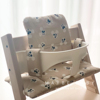 stokke餐椅坐垫可爱卡通，成长椅加厚防水防污椅垫吃饭餐椅通用座垫