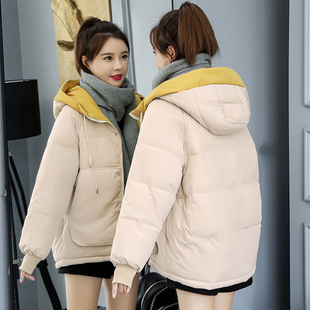羽绒棉服少女短款冬季2023初，中高中学生韩版棉袄加厚棉衣外套