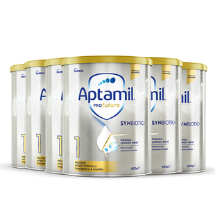 3罐新西兰Karicare Aptamil爱他美白金版牛奶粉一1段 3罐