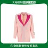 香港直邮marni女士，浅粉色羊毛西装外套