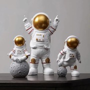 创意宇航员小摆件桌面太空人客厅电视柜儿童房布置家居装饰摆设品