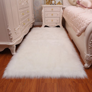 牧诺床边毯卧室地毯，客厅茶几地毯沙发，毛绒地毯简约现代满铺仿羊毛