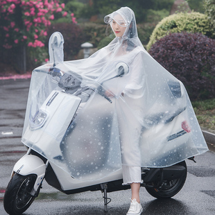 雨衣电动车单人女款电瓶车长款全身防暴雨男式摩托车专用成人雨披