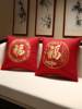 新中式抱枕新年红色靠枕福字沙发客厅床头靠背垫套不含芯大号定制