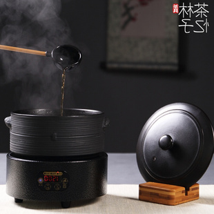 陶瓷电陶炉煮茶器套装养生黑茶道汽泡茶壶温茶碗日式干泡碗茶具