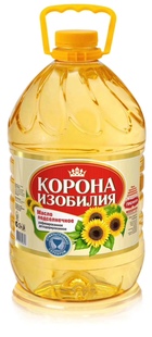 俄罗斯进口压榨葵花油5升家庭装
