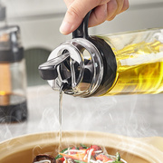 自动开合玻璃油壶，厨房家用防漏酱油醋调料瓶，油罐壶不挂油油瓶