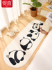 卧室地毯床边毯家用客厅地垫可爱加厚房间可坐可睡毛绒毯床前地毯