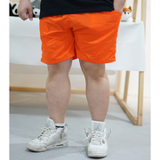 速食研究所糖果色短裤热裤大码男五分沙滩裤夏季短裤宽松运动休闲
