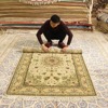 真丝地毯 手工羊毛波斯地毯收藏地毯艺术地毯卧室书房地毯