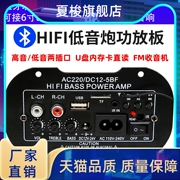 大功率低音炮功放板内置蓝牙模块音箱主板220V12V24V家庭车载适用