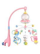 婴儿床头摇铃0-1岁新生儿旋转音乐玩具挂件 3个月宝宝风铃男女孩