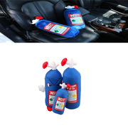 跨境汽车用品抱枕 腰靠垫 头枕 NOS氮气瓶改装抱枕头枕腰靠枕