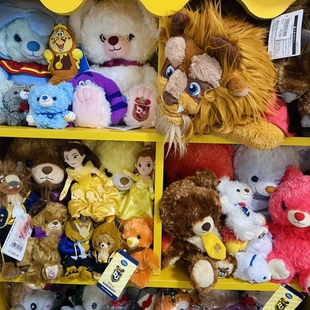 海大学熊公仔(熊，公仔)玩偶挂件，迪士尼美女与野兽怪兽大学