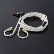 耳机镀银线材3米2米mmcx谢兰图2pinQDC超长线材0.78兴戈0.75舒尔
