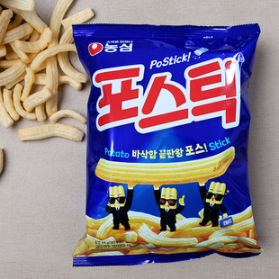 韩国进口农心薯条，84g原味马铃薯土豆条，儿童膨化休闲零食